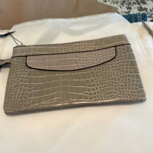 Small gray clutch